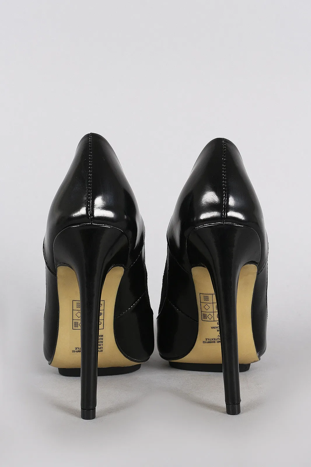 Pointy Wireless Limited stock Stiletto Trim Toe Pump Stitched