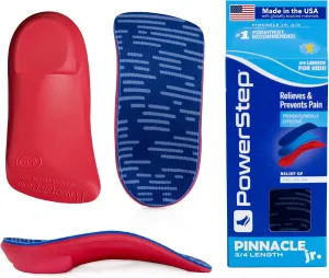 Powerstep boys PowerKids Insole, Blue, Toddler Size 8.5-9.5 US