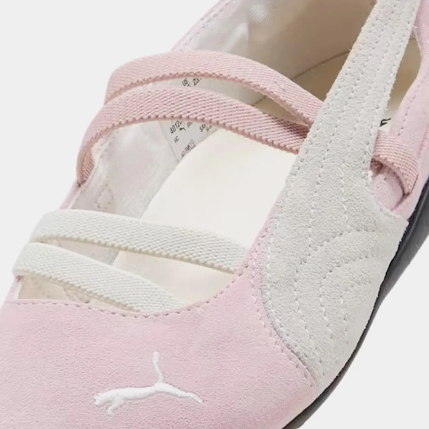 PUMA Speedcat Ballet Suede Womens Lifestyle Shoes (Whisp of Pink/Warm White)