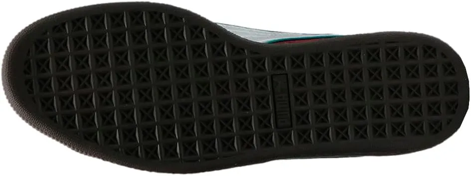 Puma Suede Shanks - Men's (Black/Silver/Burgundy)