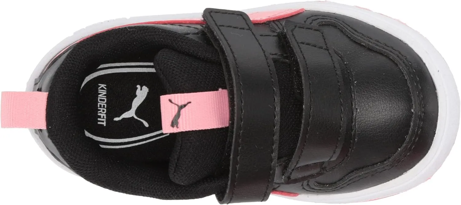 PUMA Unisex-Child Multiflex Hook and Loop Sneaker, 27.5 EU