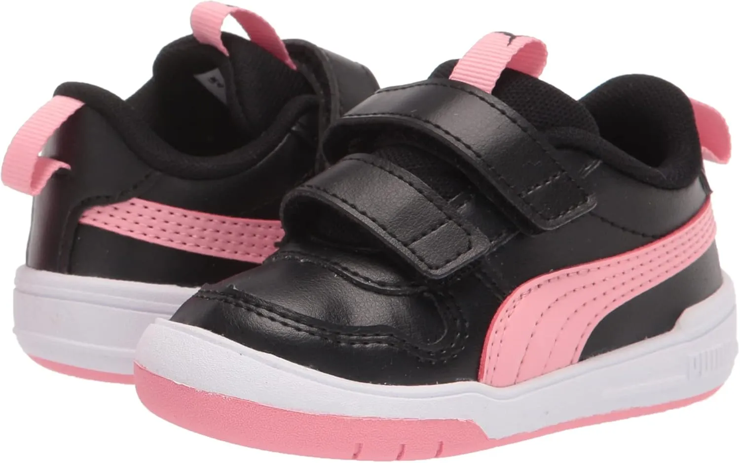PUMA Unisex-Child Multiflex Hook and Loop Sneaker, 27.5 EU