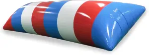 PVC Inflatable Water Trampoline Jumping Pillow Bag with Air Pump Lake Platform, Leisure Water Toys