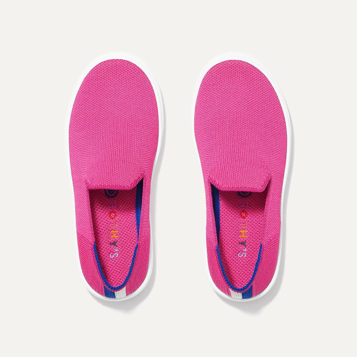 Rothy's The Kids Sneaker, Girls & Boys Slip On Shoes, Made from Recycled Plastic Bottles & Machine Washable