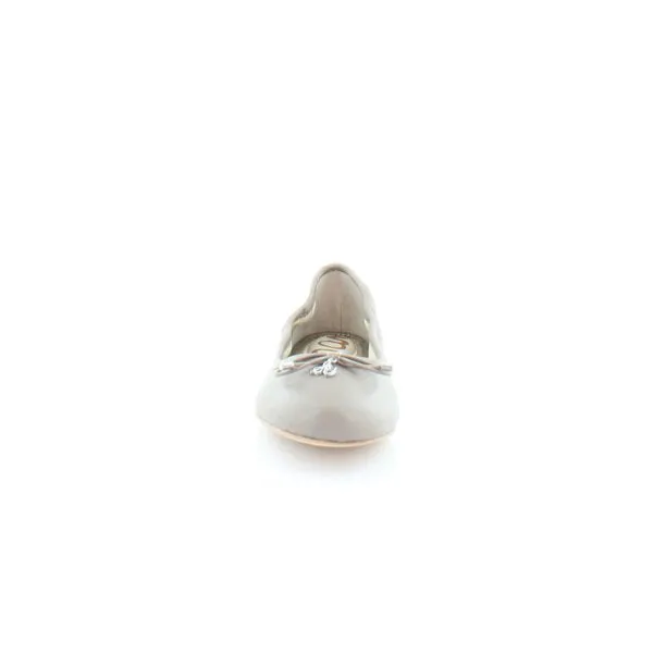Sam Slip Overnight delivery Referral discount Toe Flexible Stretchy On Ballet Edelman Felicia Truffle Flats Rounded