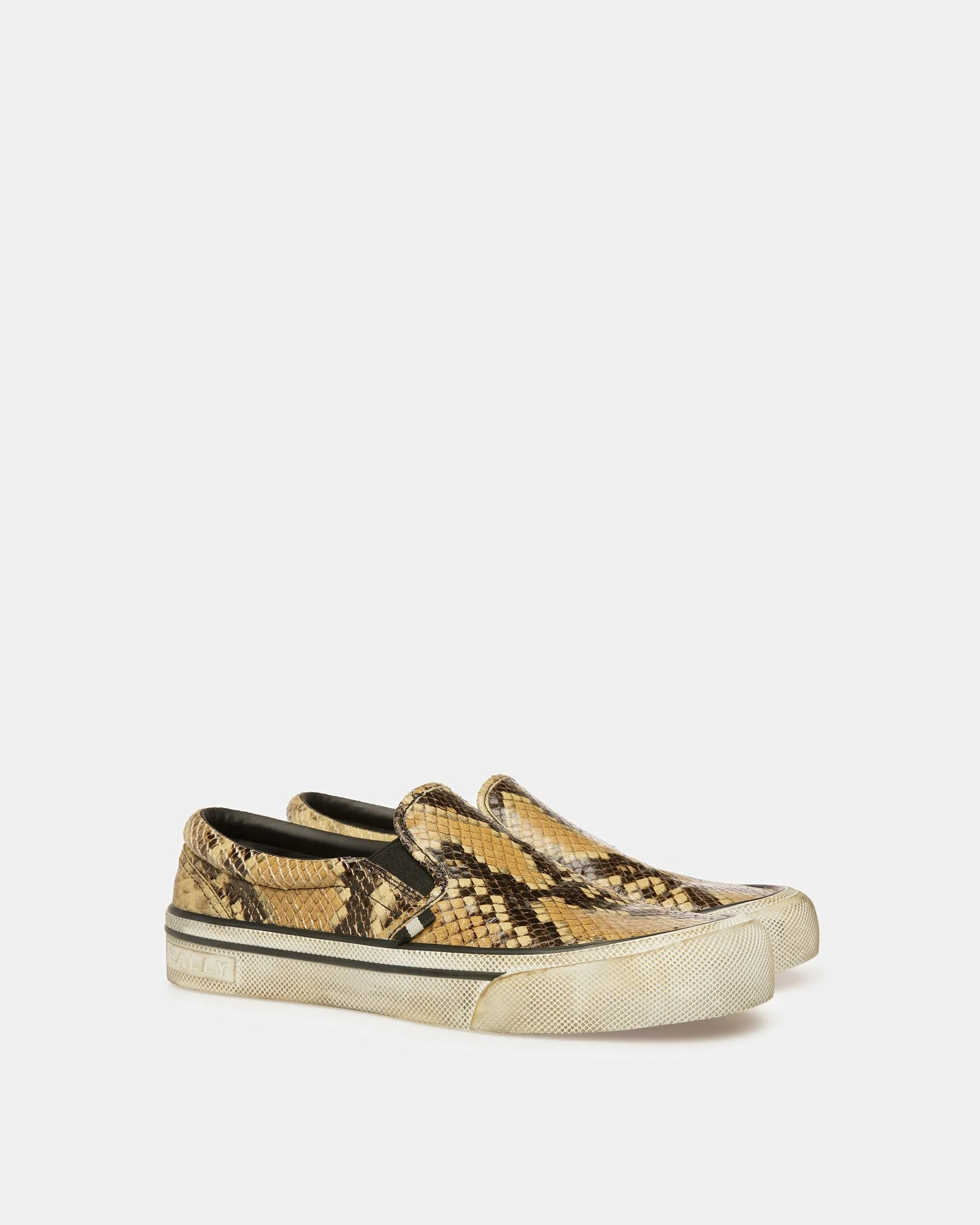Santa Ana Slip-on Sneaker In Python Print