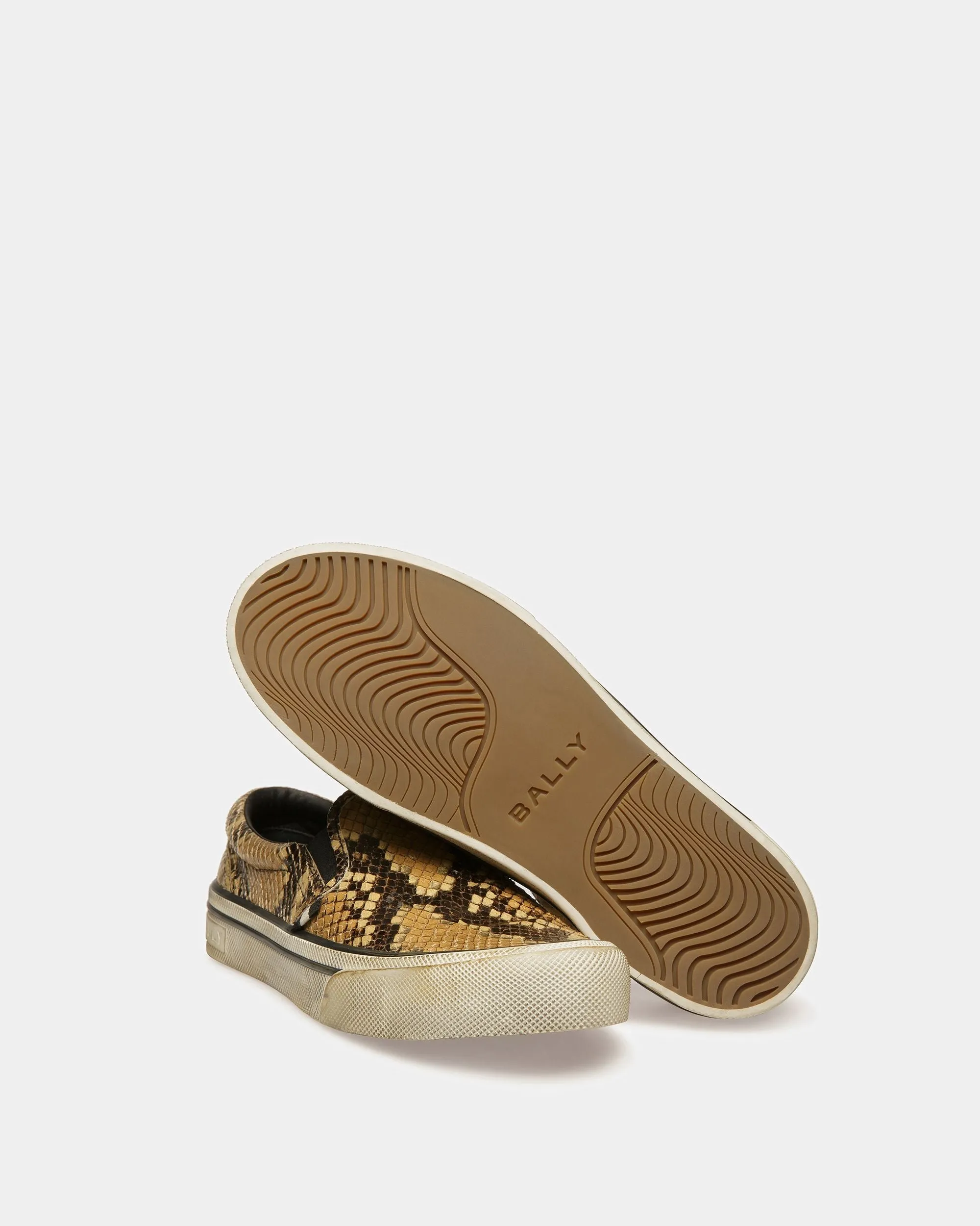 Santa Ana Slip-on Sneaker In Python Print