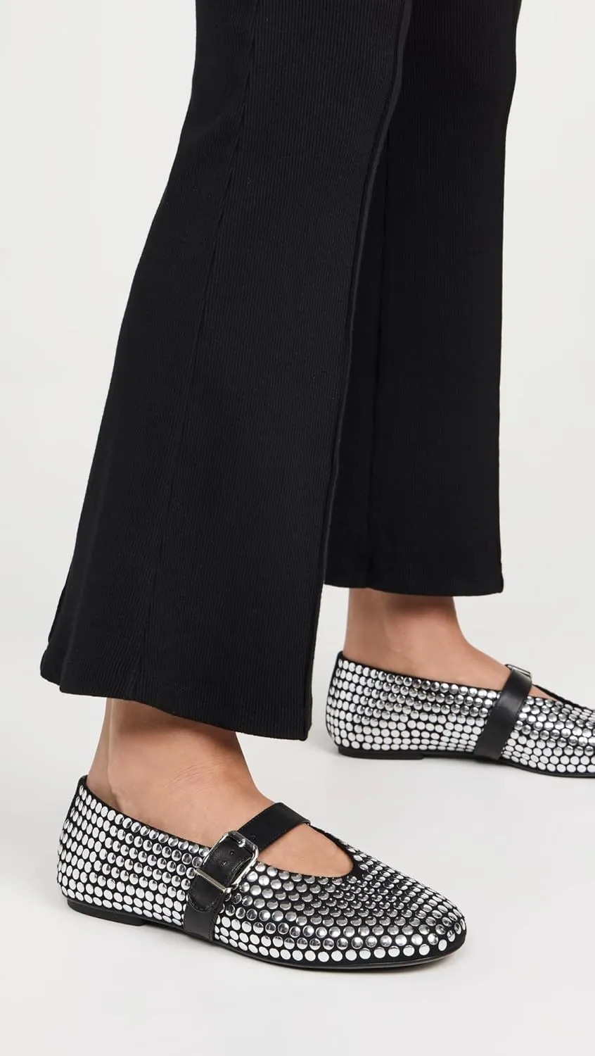 SCHUTZ Women's Eiza Studs Ballet Flats