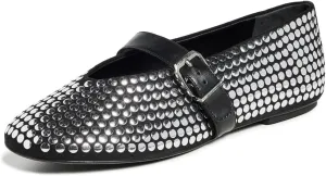 SCHUTZ Women's Eiza Studs Ballet Flats