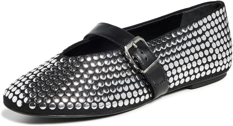 SCHUTZ Women's Eiza Studs Ballet Flats
