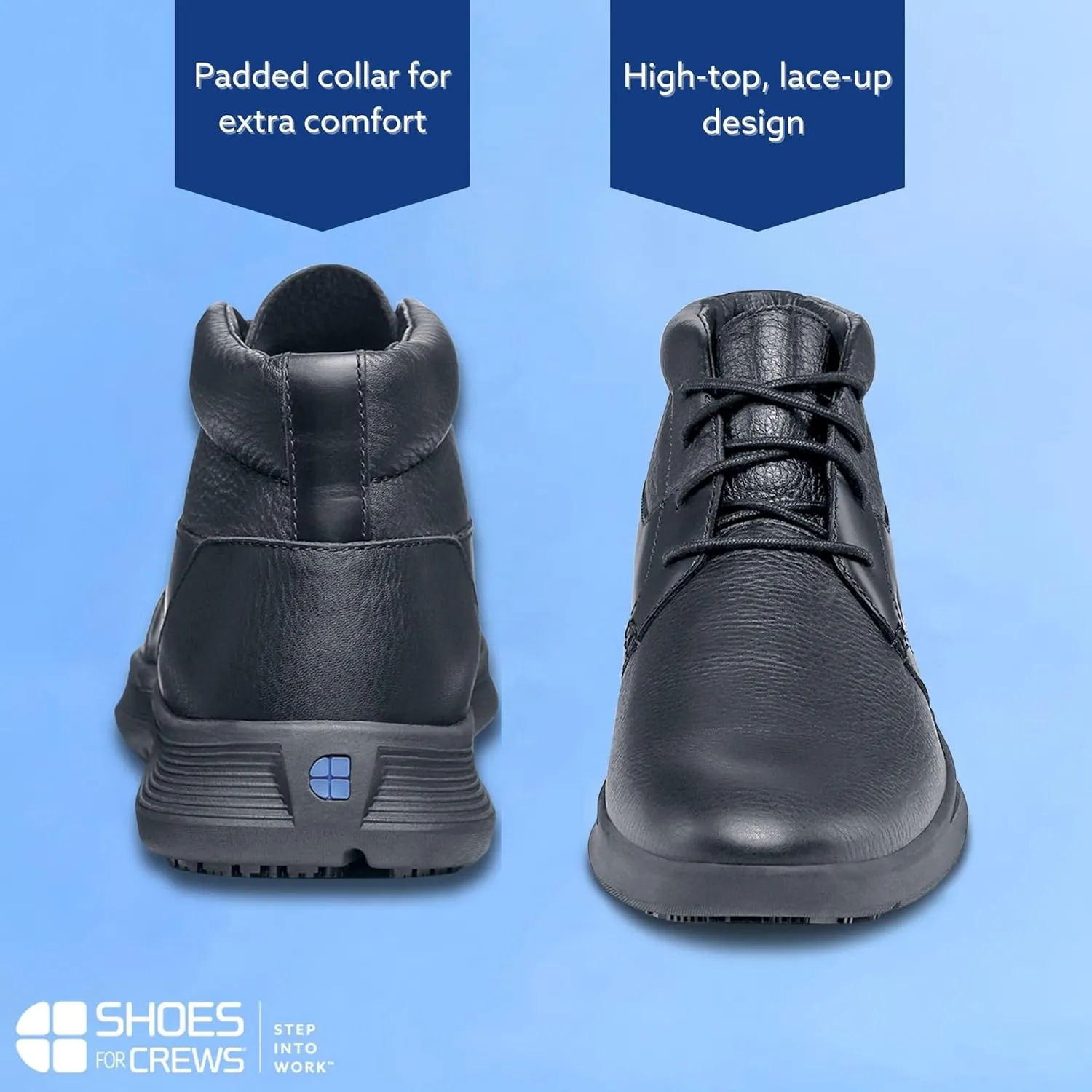Shoes for Crews Holden, Men's Slip Resistant Food Service Work Sneaker