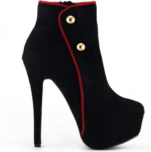 SHOW STORY Sexy Two Tone Peeptoe Bow Stiletto Platform High Heels Pumps,LF80805
