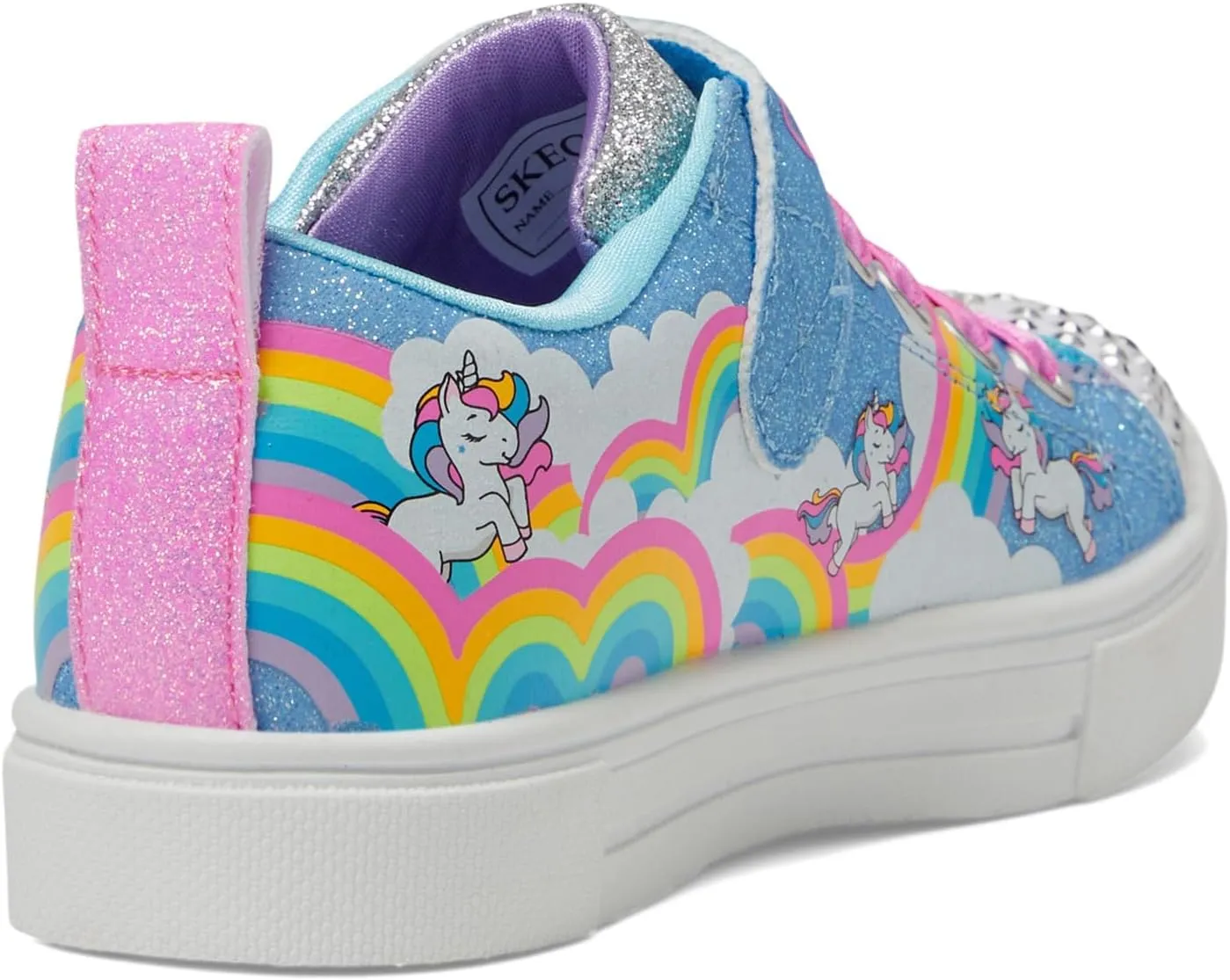 Skechers Girls' Twinkle Sparks-Jumpin' CLOU Sneaker