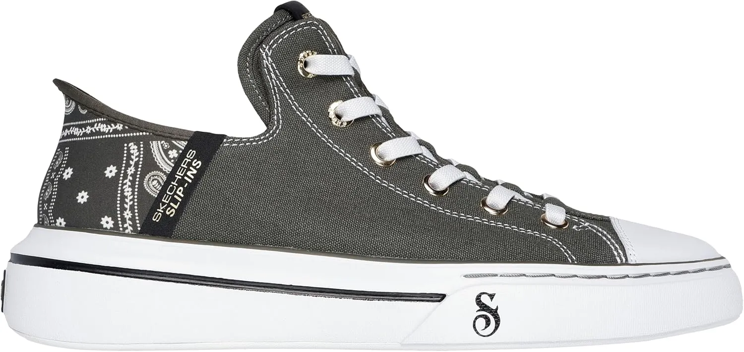 Skechers Men's Snoop Dogg:Snoop One-Og Canvas Hands Free Slip-ins Sneaker