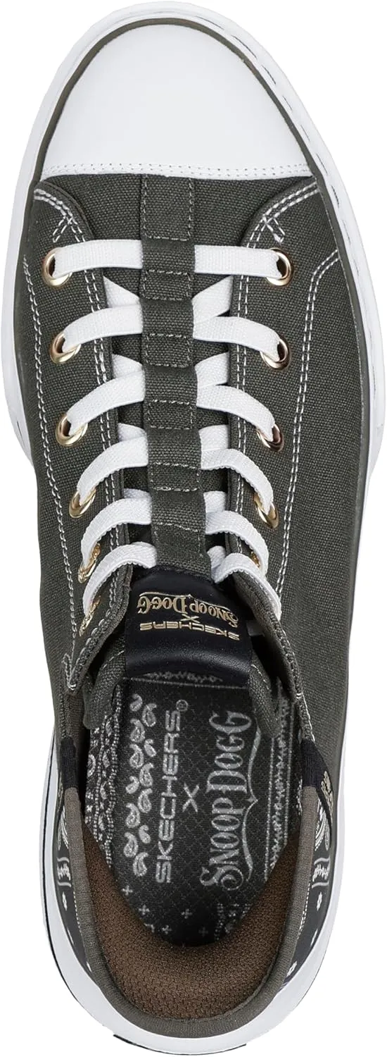 Skechers Men's Snoop Dogg:Snoop One-Og Canvas Hands Free Slip-ins Sneaker