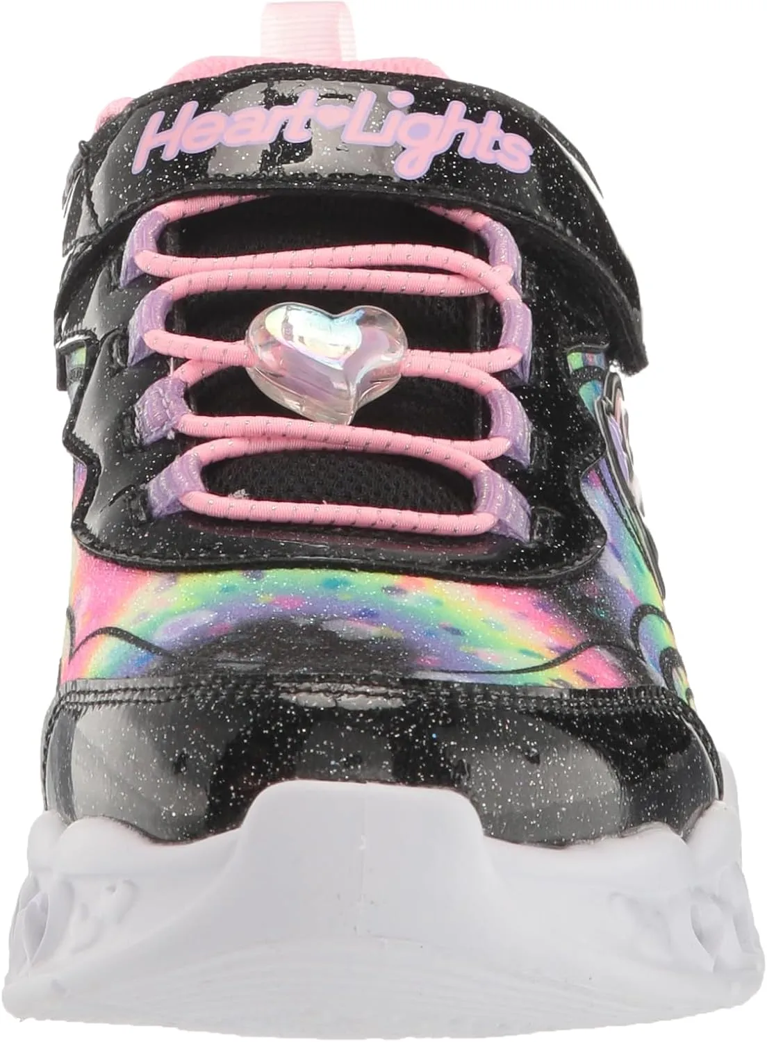 Skechers Unisex-Child Flutter Heart Lights-Groovy Sneaker