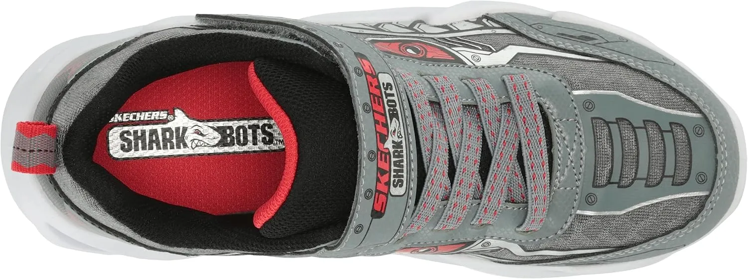 Skechers Unisex-Child Shark-Bots Sneaker