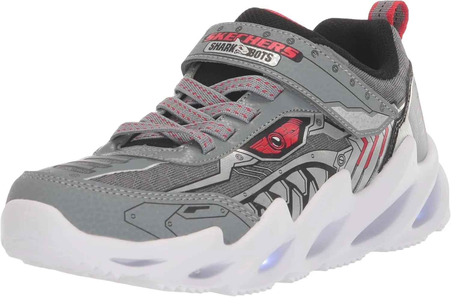 Skechers Unisex-Child Shark-Bots Sneaker