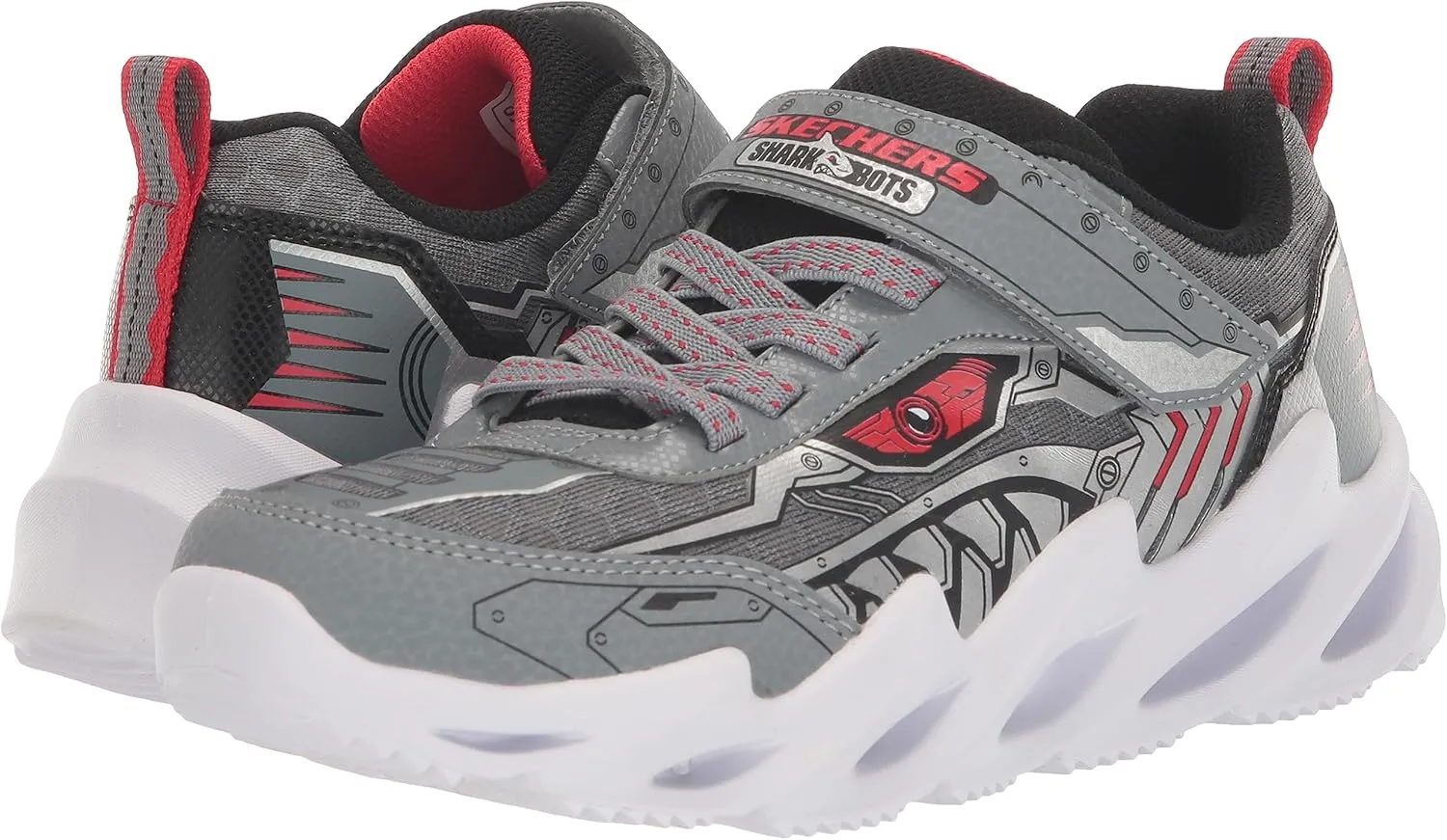 Skechers Unisex-Child Shark-Bots Sneaker