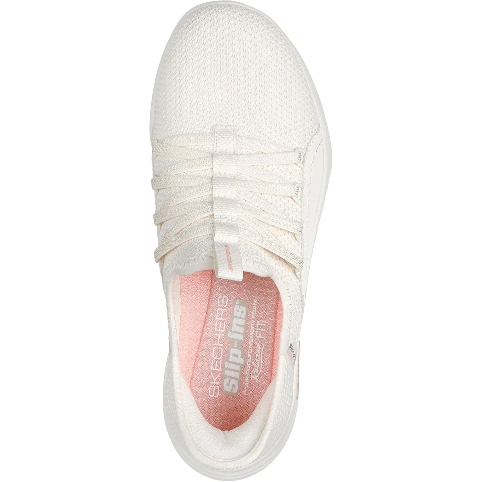 Skechers Women's Relaxed Fit Sport - Ballet Chic Shoe in Off White