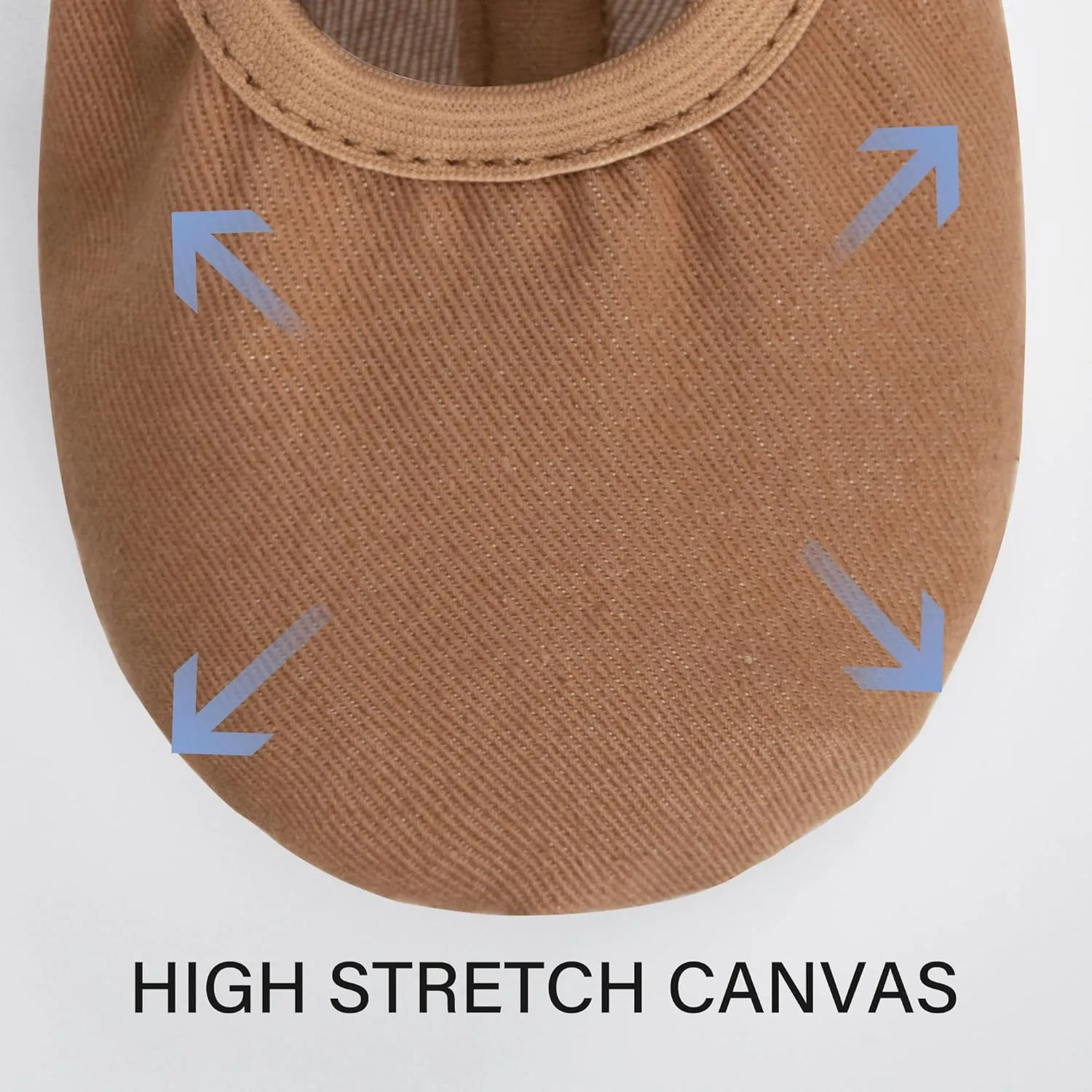 Stelle Ballet Shoes Toddler Slippers Highly Elastic Canvas Girls Ballerina Dance Shoes for Toddler/Little Kid/Big Kid/Women