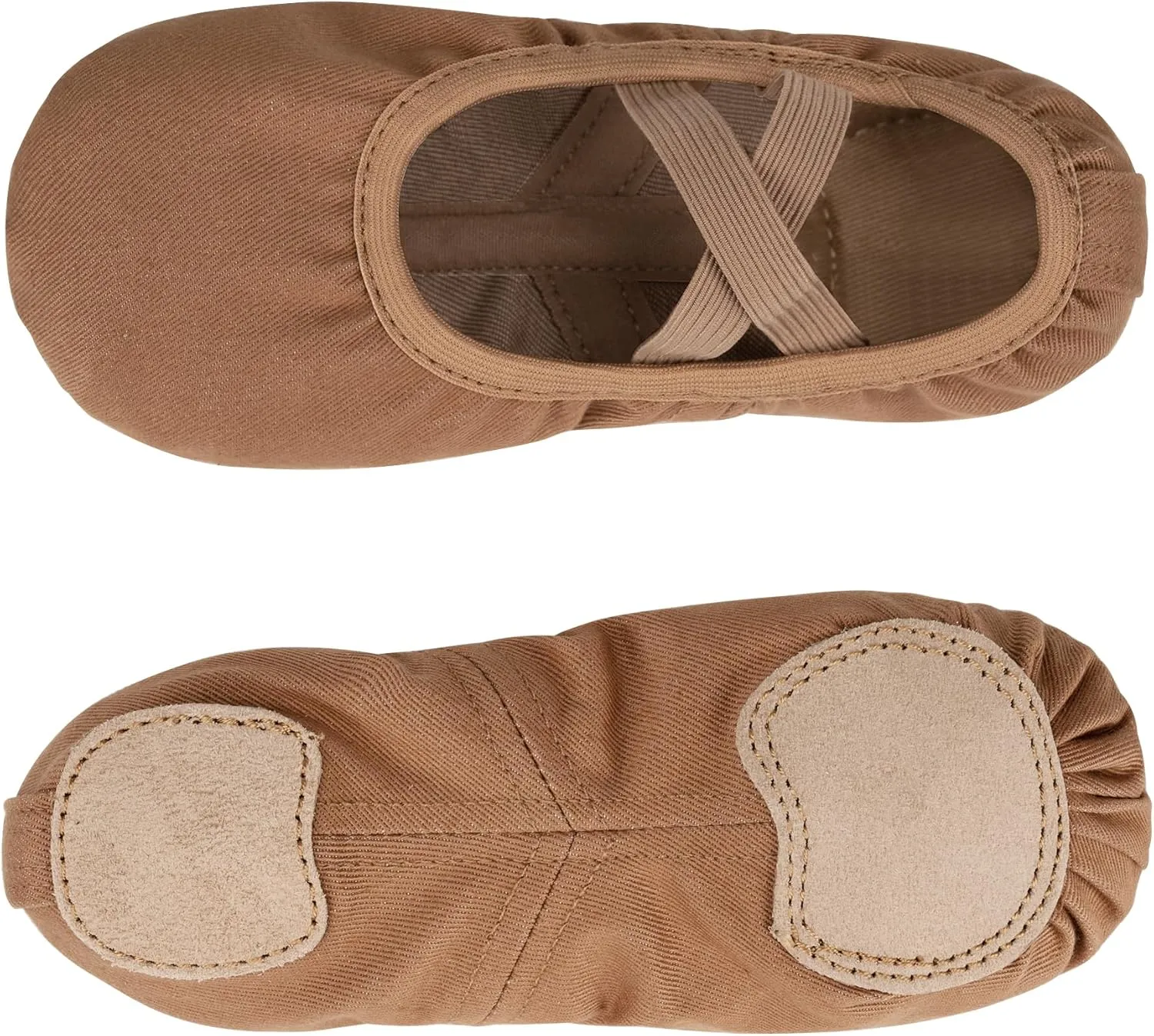 Stelle Ballet Shoes Toddler Slippers Highly Elastic Canvas Girls Ballerina Dance Shoes for Toddler/Little Kid/Big Kid/Women