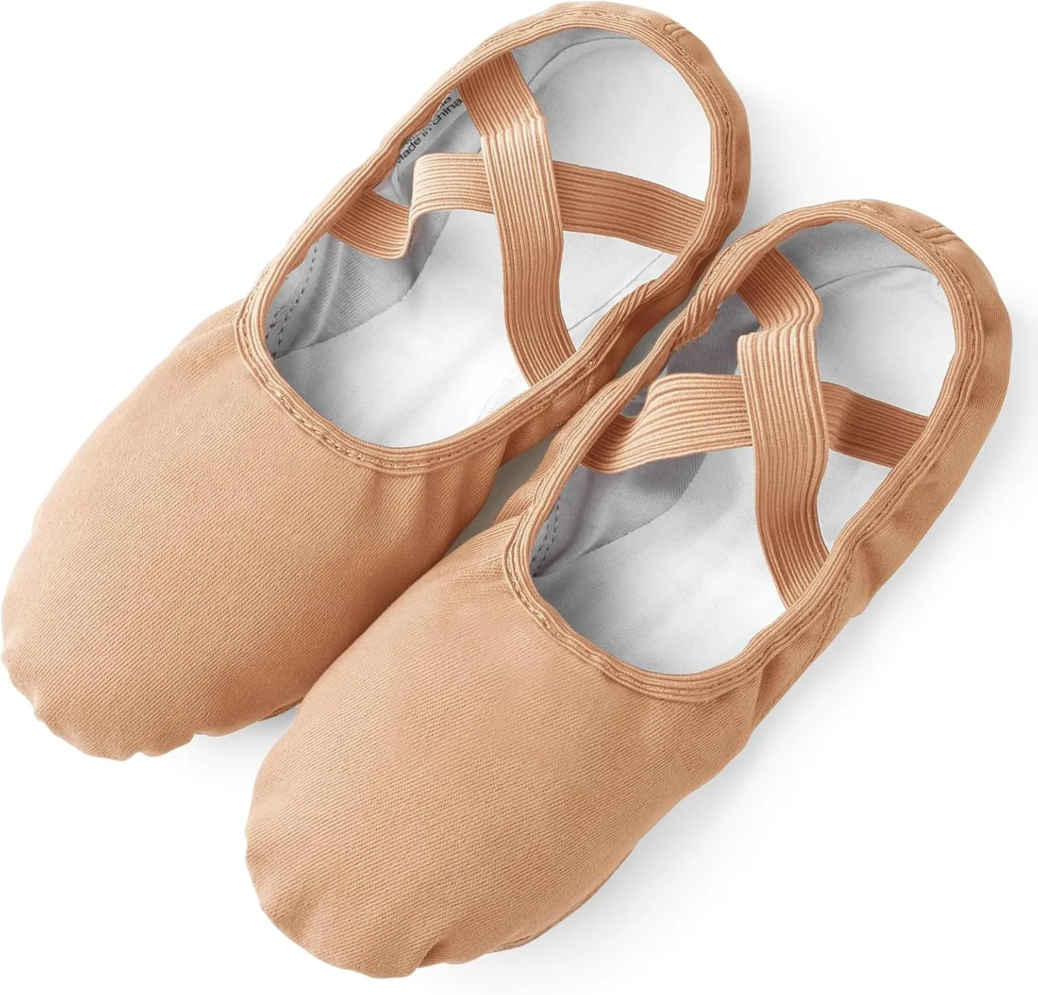 Stelle Women Ballet Shoes Highly Stretch Canvas Adult Ballet Slippers Split Sole Yoga Dance Shoe for Girls Boys