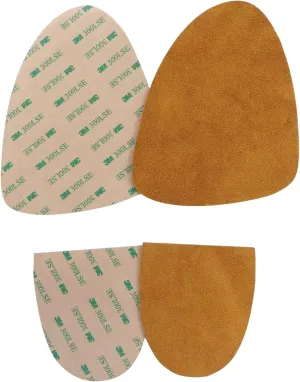 Stick-on Suede Soles with Industrial-Strength Adhesive Backing. Resole Old Dance Shoes or Turn Sneakers into Perfect Dance Shoes. [Suede-M, Suede-XL]