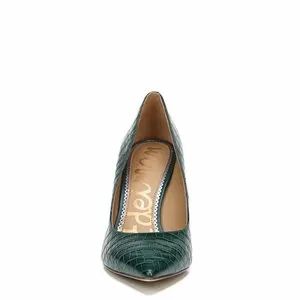 Stiletto Hazel Ivy Wide Edelman On Green Pointed Heel Toe Sam Slip Pumps Smart Helpful