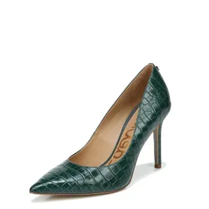 Stiletto Hazel Ivy Wide Edelman On Green Pointed Heel Toe Sam Slip Pumps Smart Helpful