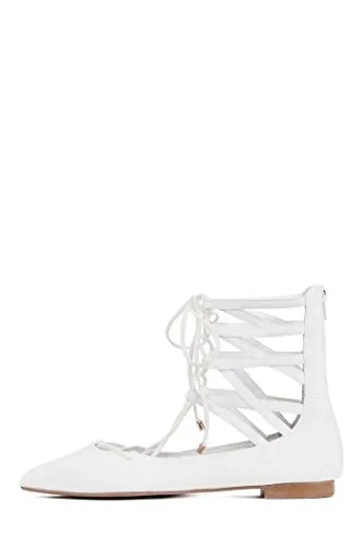 Strappy Campbell Tie Up Toe Flats Atrium Sandals Specialized range Up Pointed Upper Lace Jeffrey Sustainable