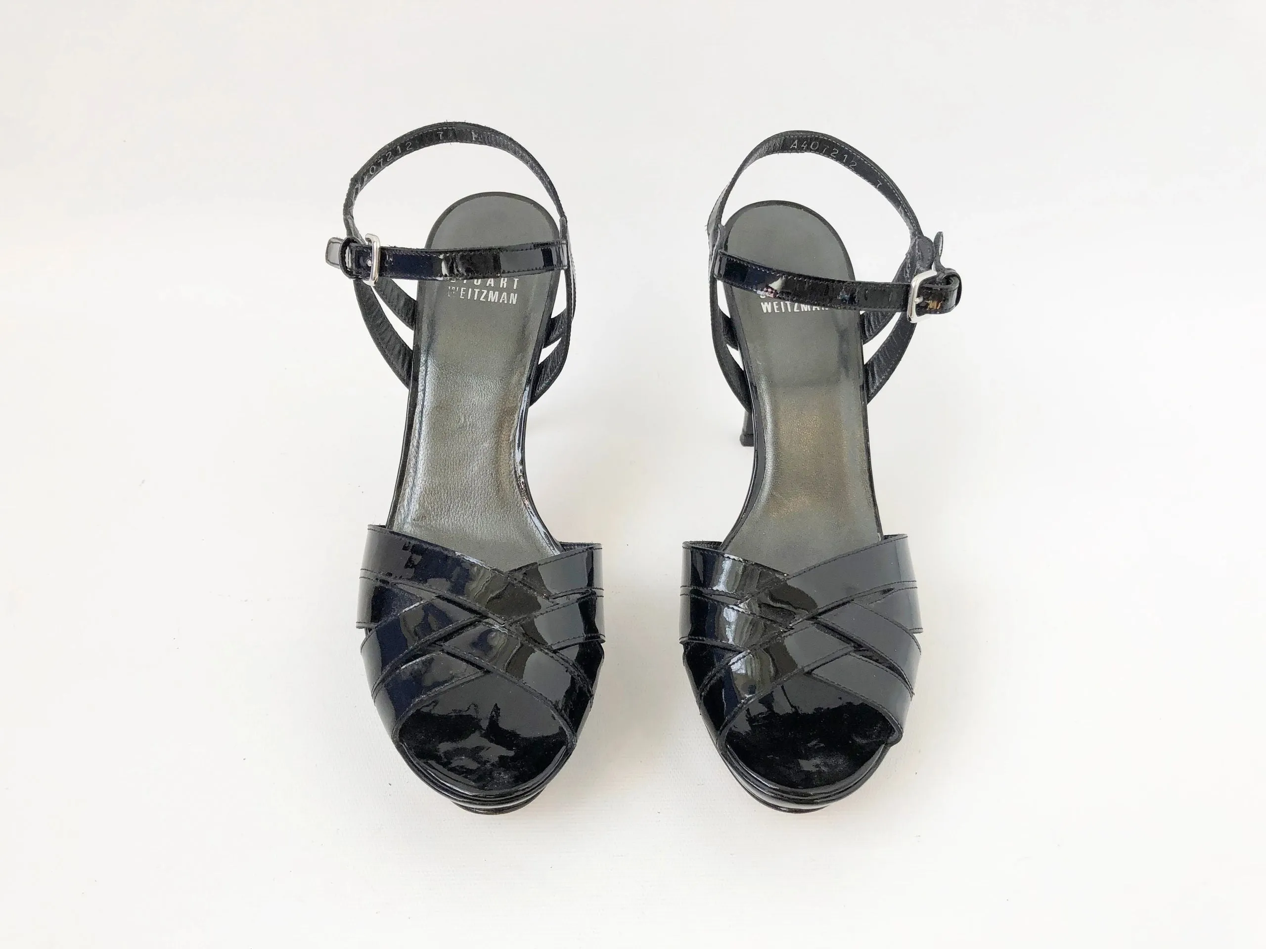 Stuart Weitzman Patent Platform Pump Size 7