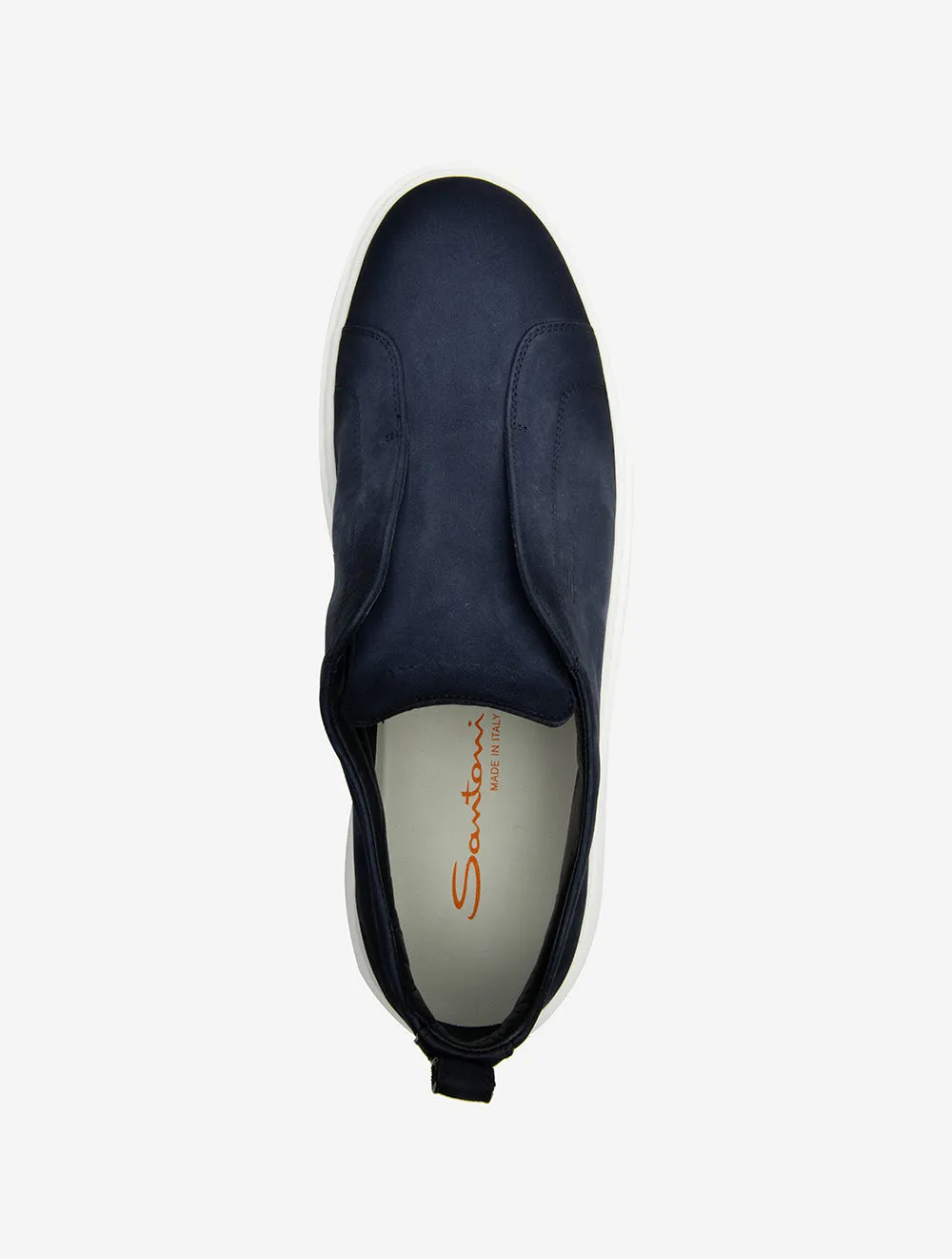 Suede Slip-On Sneaker Blue