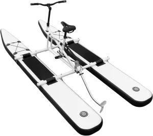 SUP Water Bike,Buoyantien Water Bikes with Paddle Board Waterbike for Lake Pedal Boat, Vacation Essentials DIY Bicycle Fishing Boat Equipment Cardio Cycle Inflatable Kayak Camping Men Gifts