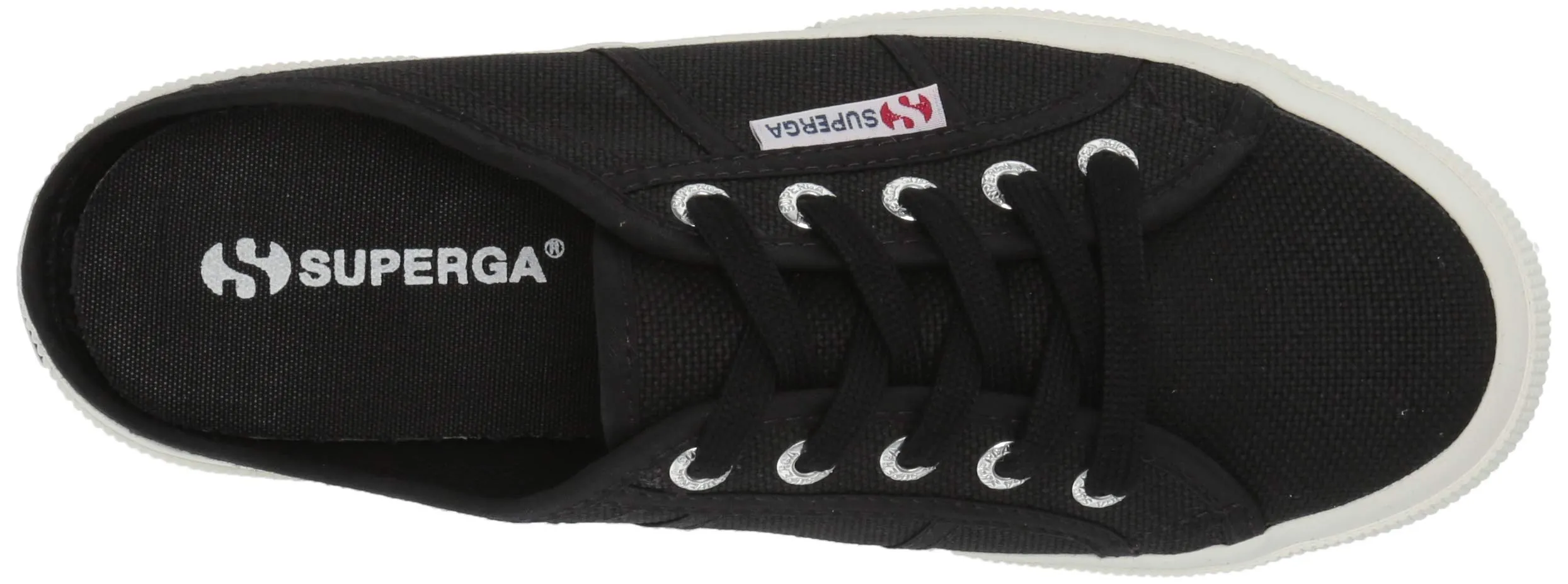 Superga Slide Express delivery Sneaker Women's Mule Slip 2402 Black Limited offer Mule Canvas COTW