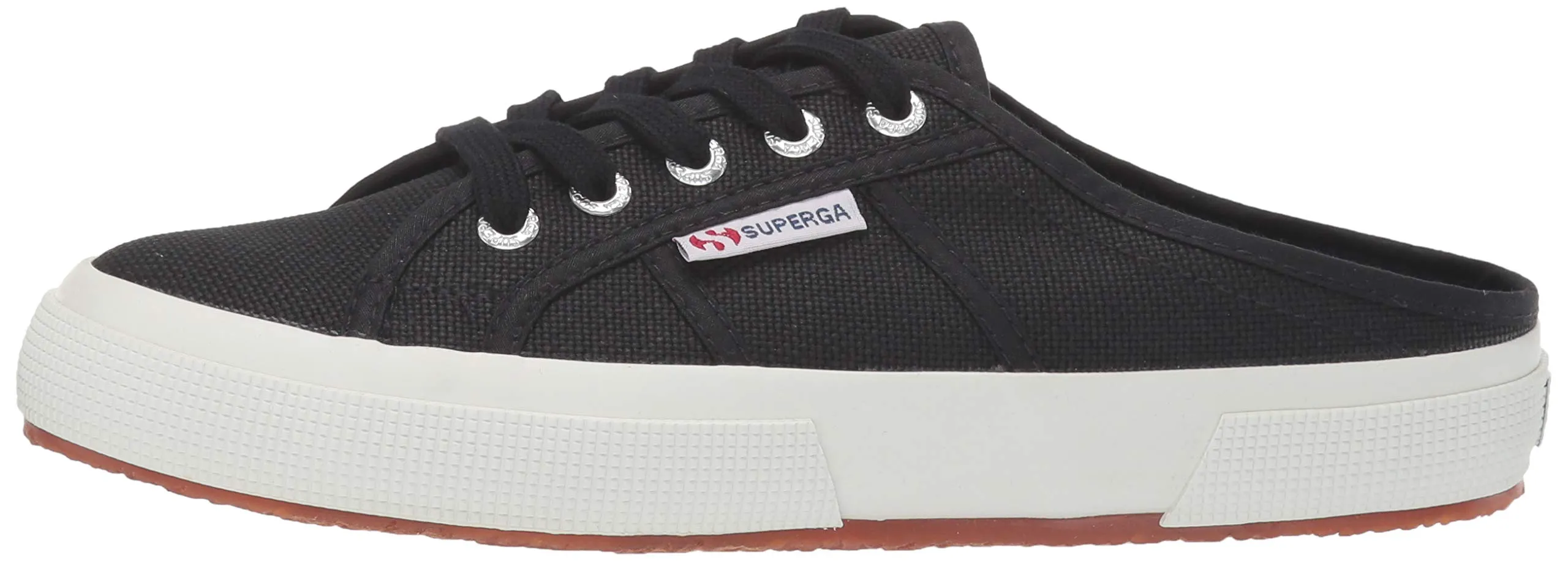 Superga Slide Express delivery Sneaker Women's Mule Slip 2402 Black Limited offer Mule Canvas COTW
