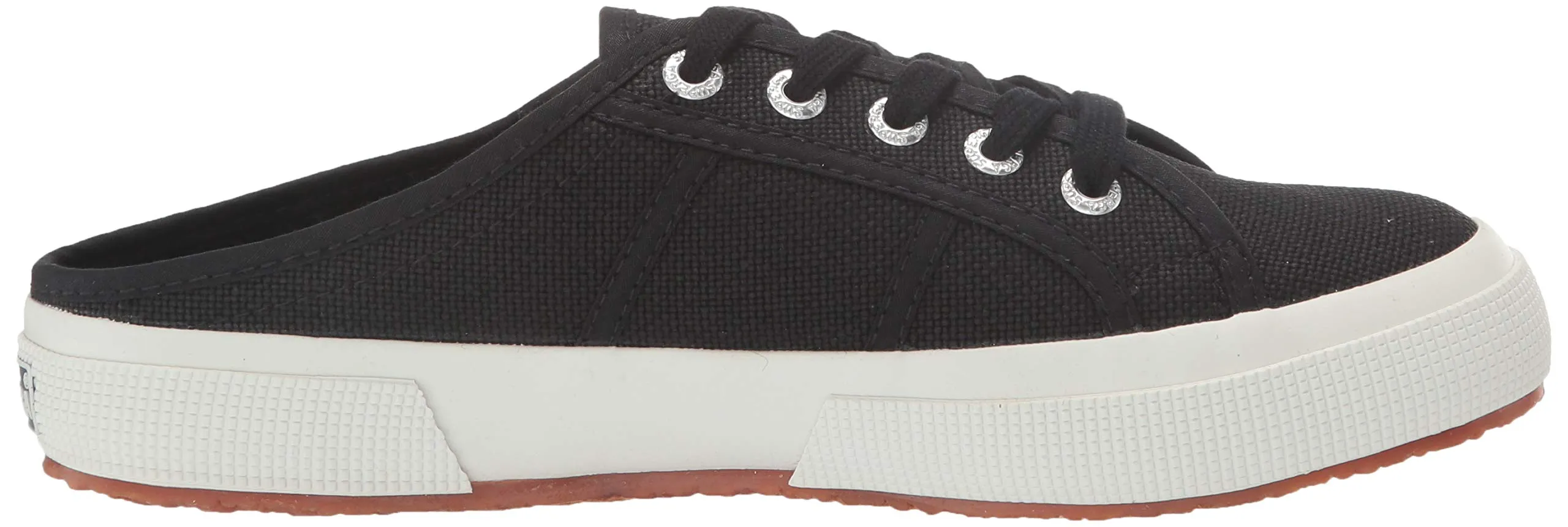 Superga Slide Express delivery Sneaker Women's Mule Slip 2402 Black Limited offer Mule Canvas COTW