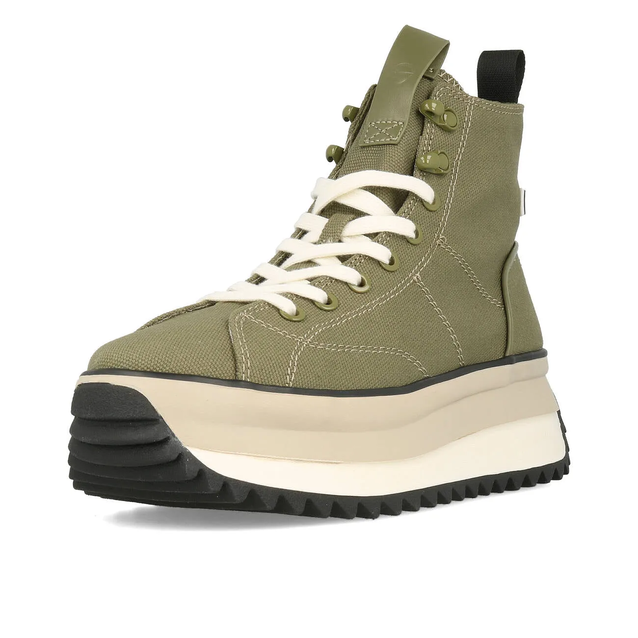 Tamaris 1-25201-71-722 Sneaker Boots Canvas Damen Olive