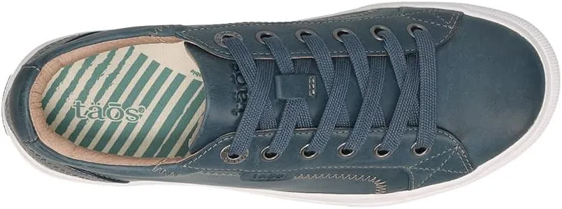 Taos Plim Soul Lux Women's Sneaker - Soft Premium Leather Lace Up Sneakers with All Day Walking Comfort and Support