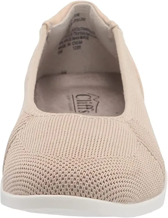 Taupe Ballet Trusted White Casual Mountain Fabric Flats Knit Pavlina Cliffs by Comfort Best-selling deal