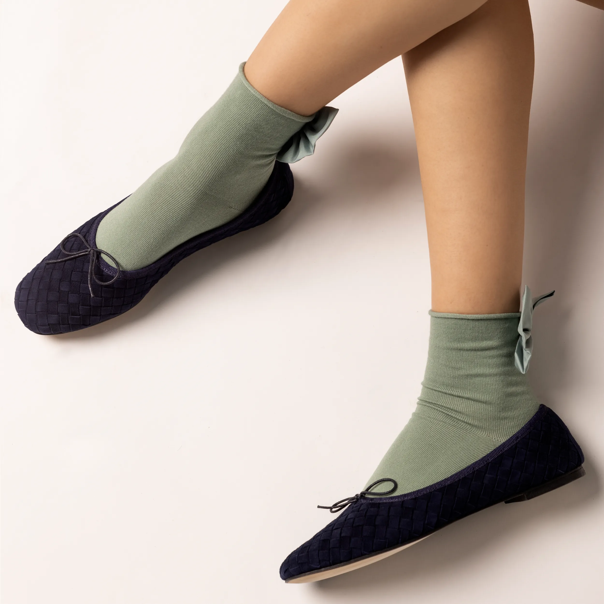 The Woven Quadra Ballerina