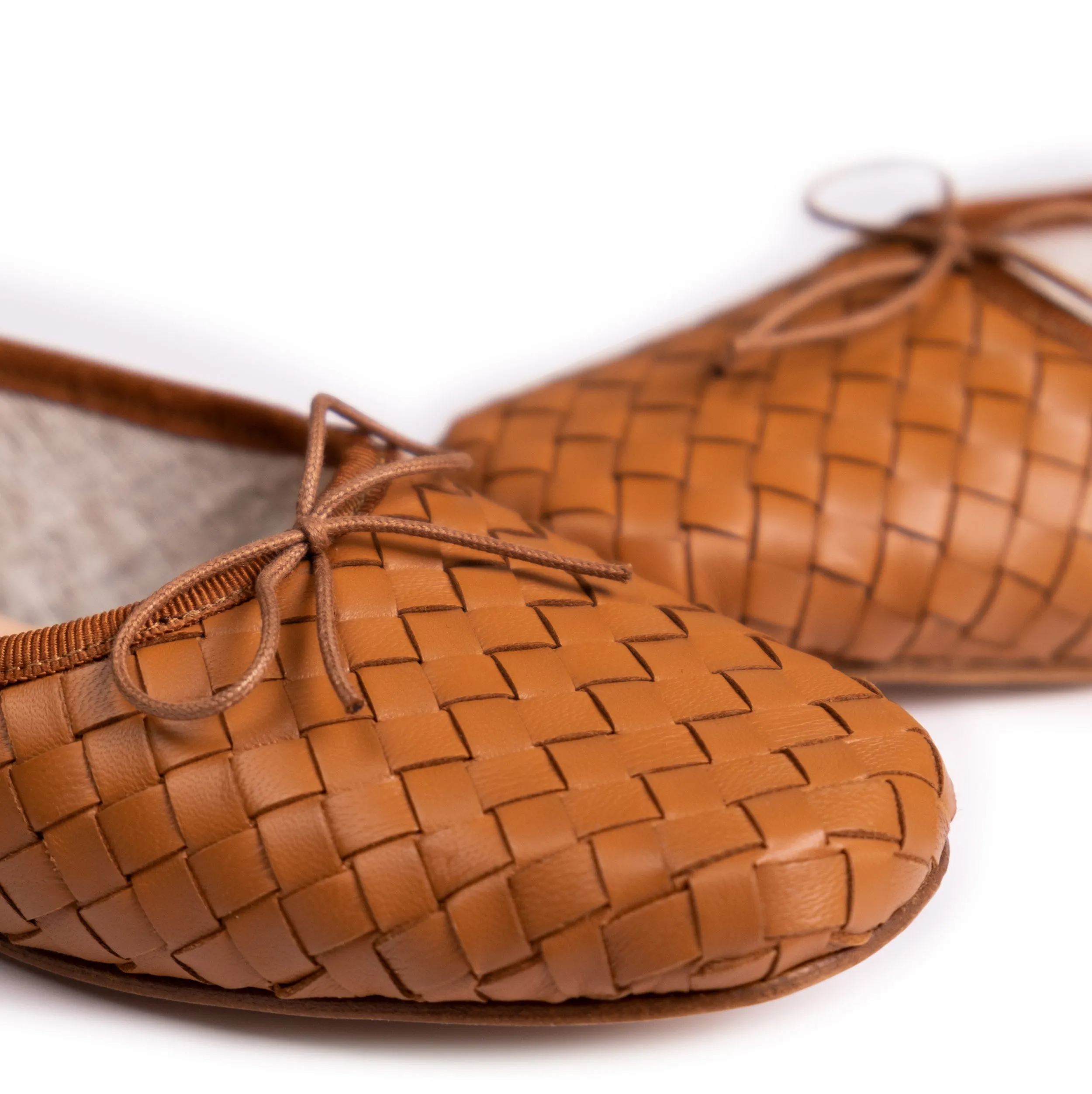 The Woven Quadra Ballerina