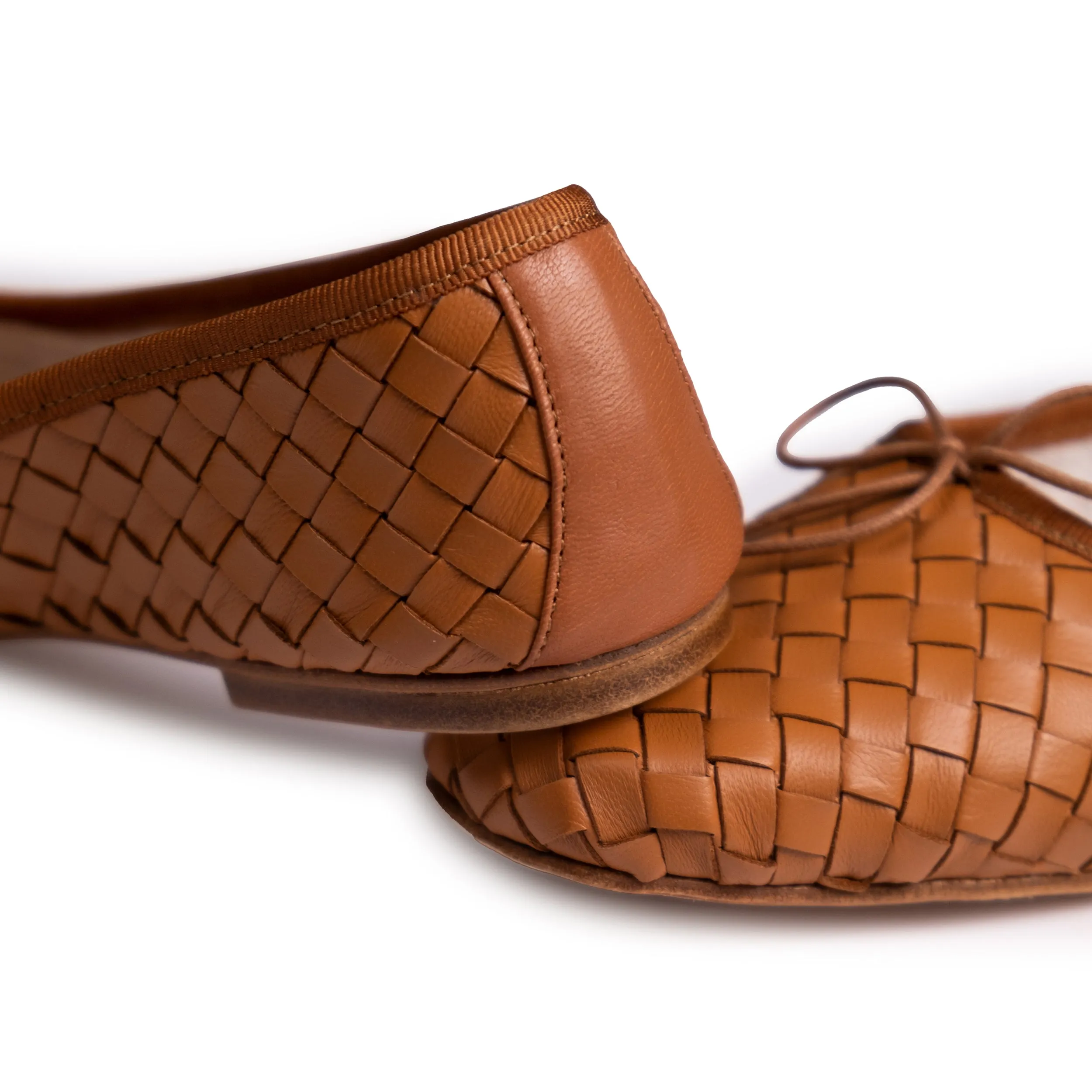 The Woven Quadra Ballerina