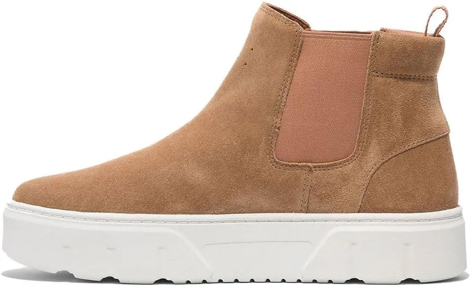 Timberland Women's Laurel Court Mid Pull on Sneaker