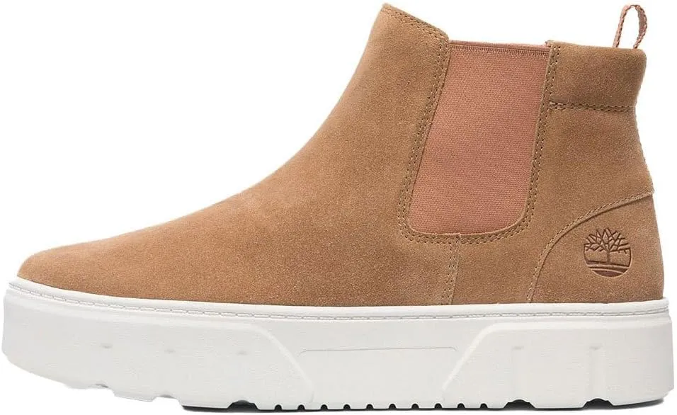 Timberland Women's Laurel Court Mid Pull on Sneaker