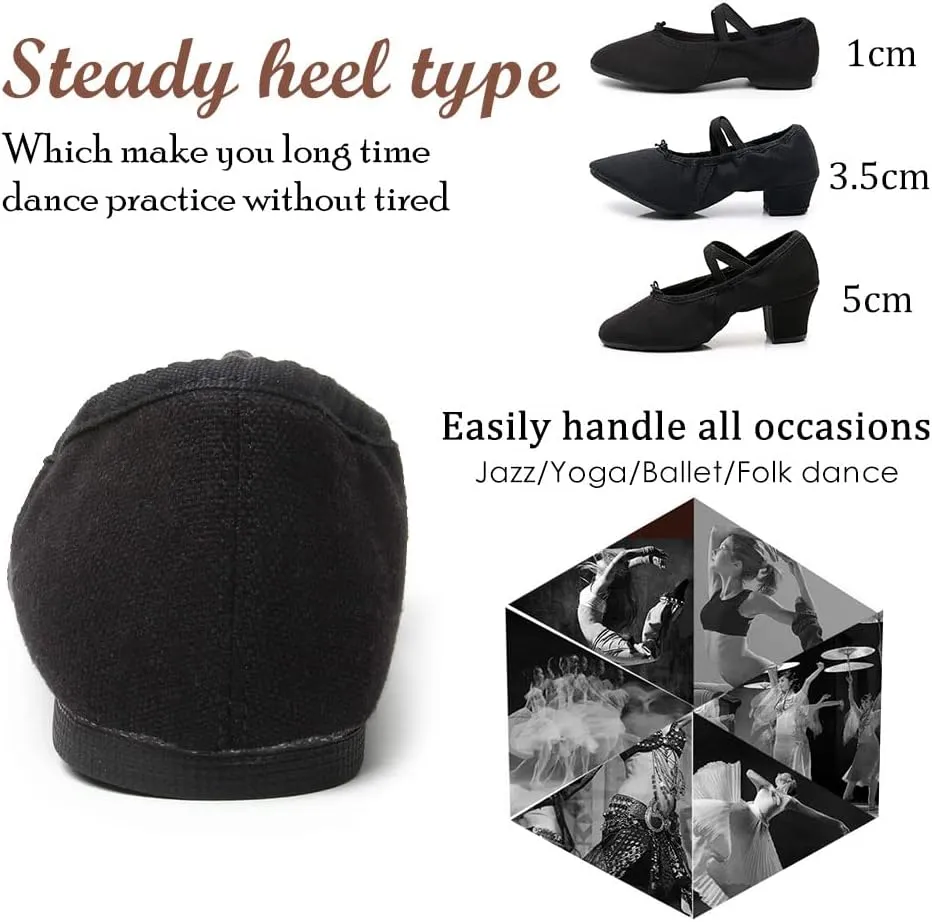 TINRYMX Womens Latin Dance Shoes Closed Toe Ballroom Salsa Tango Teaching Practice Dancing Shoes,Model-MFBJ