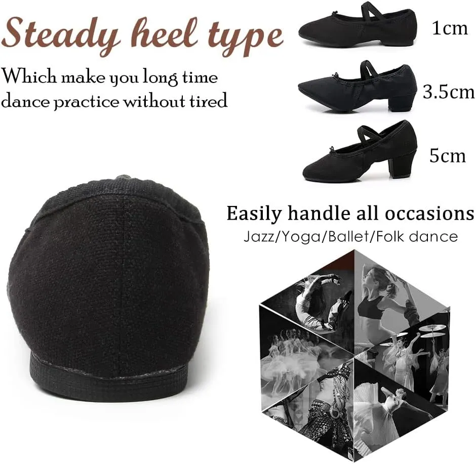 TINRYMX Womens Latin Dance Shoes Closed Toe Ballroom Salsa Tango Teaching Practice Dancing Shoes,Model-MFBJ
