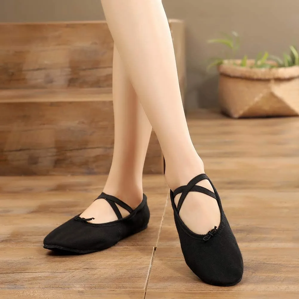 TINRYMX Womens Latin Dance Shoes Closed Toe Ballroom Salsa Tango Teaching Practice Dancing Shoes,Model-MFBJ
