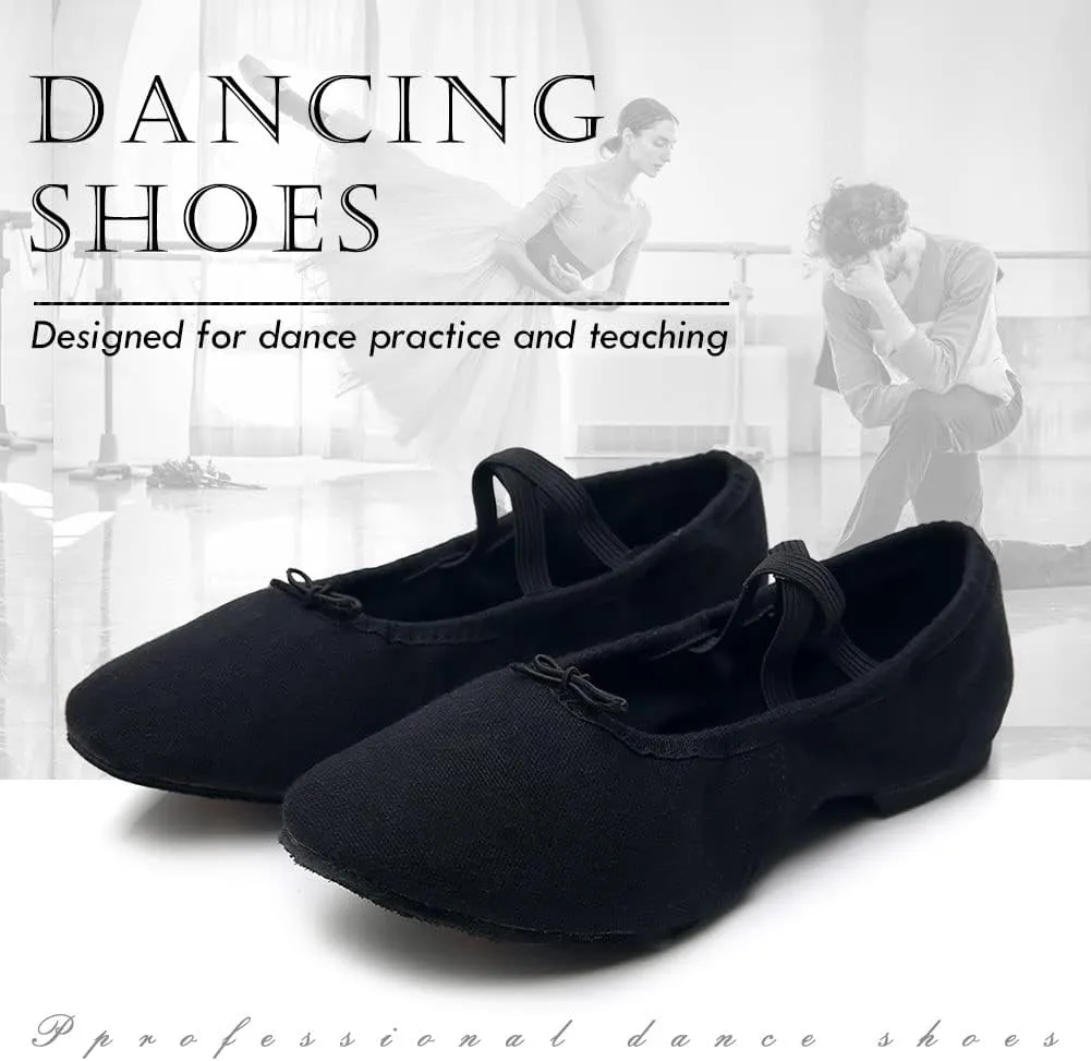 TINRYMX Womens Latin Dance Shoes Closed Toe Ballroom Salsa Tango Teaching Practice Dancing Shoes,Model-MFBJ