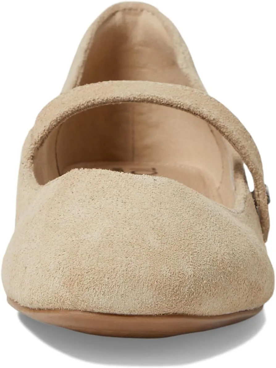 TOMS Womens Bianca Mary Jane Ballet Flats Casual - Black